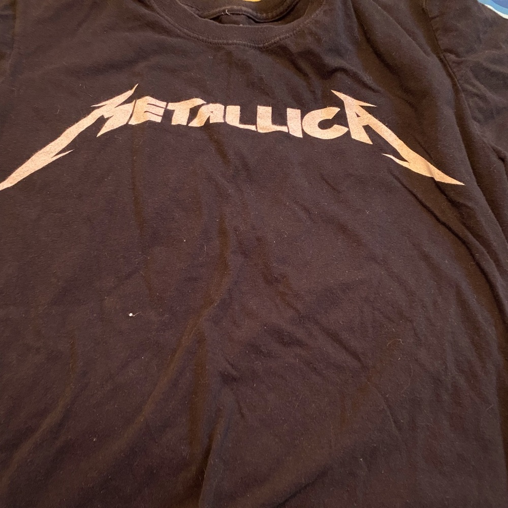 Metallica band tee